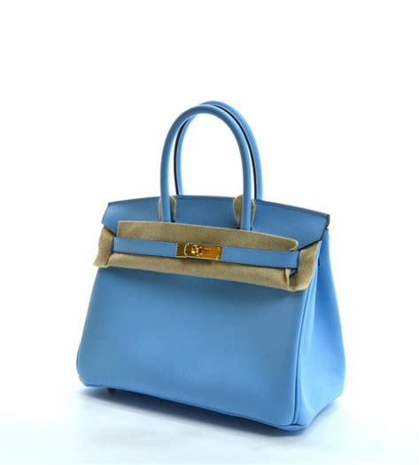 sac hermes bleu ciel|sac Hermes.